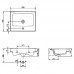 Раковина CREA 60см, меблева