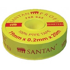 Фум стрічка SANTAN для газу PROFI 19 мм * 0,2 мм * 20 м